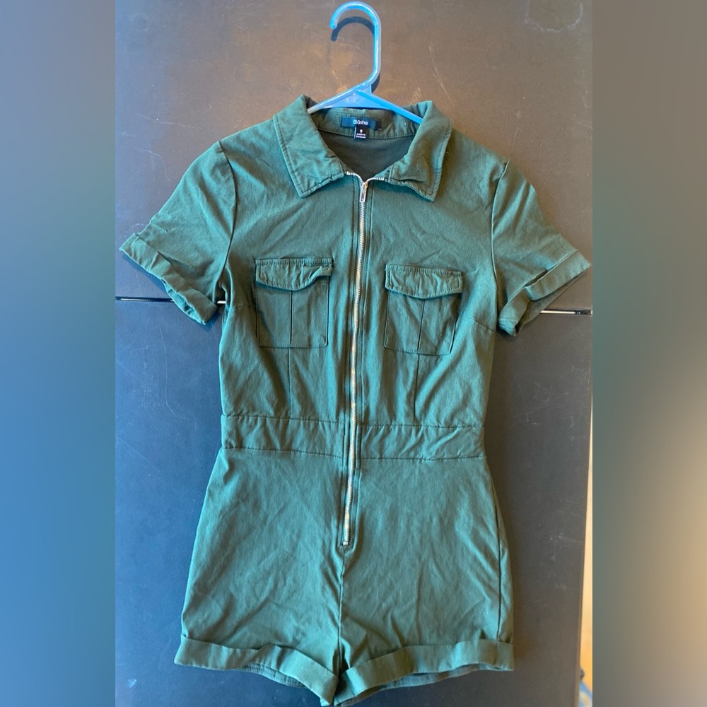Olive Green Jumpsuit